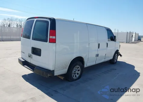2012 Chevrolet Express 1500 Work Van from USA, damaged, VIN 1GCSGAFXXC1108736